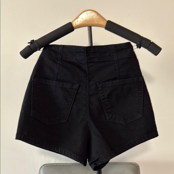 Wild Fable Black High Waist Shorts - Picture 3 of 5